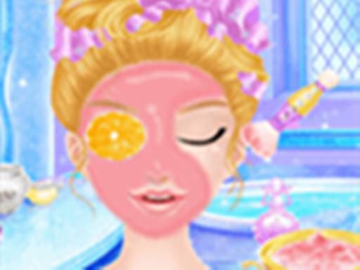 Princess Salon Frozen Party gameplay