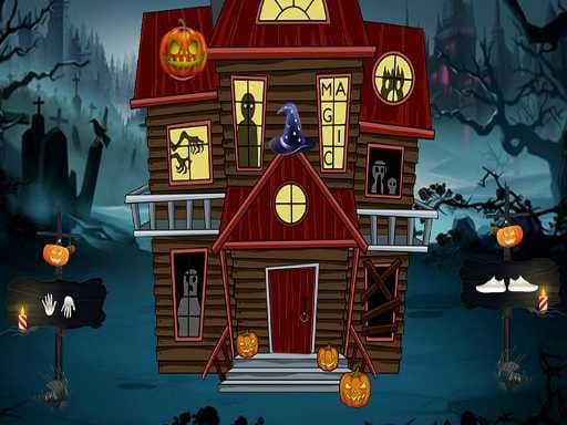 Halloween Magic Lady Escape gameplay