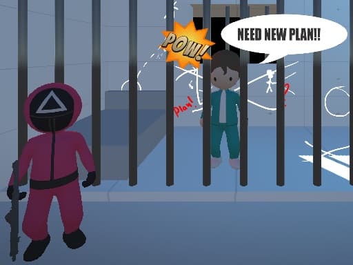Escape Plan in Squid Game gameplay