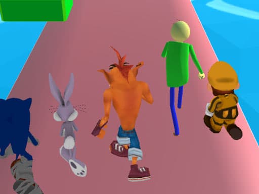 Fun Race 3D - Crash Bandicoot gameplay