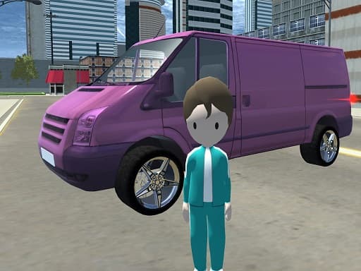 Squid Gamer City Driving Gang gameplay