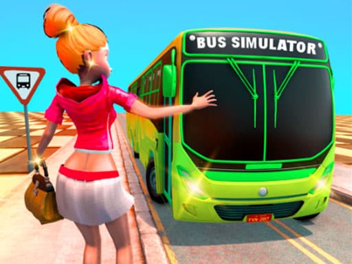 Passenger Bus Taxi Driving Simulator gameplay
