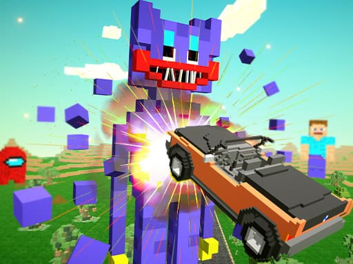 Nubic Stunt Car Crasher gameplay