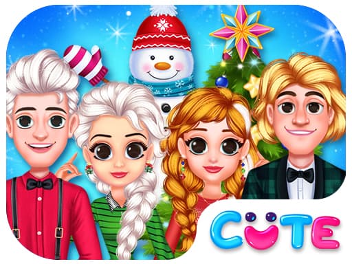 Frozen Princess Christmas Celebration gameplay