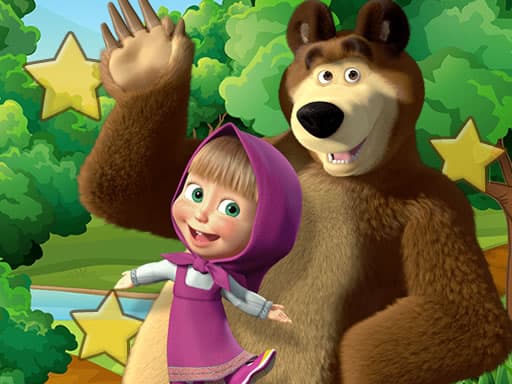 Masha and the Bear Hidden Stars gameplay