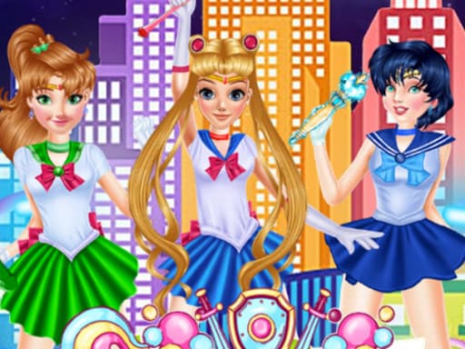 Sailor Moon Cosplay Show gameplay