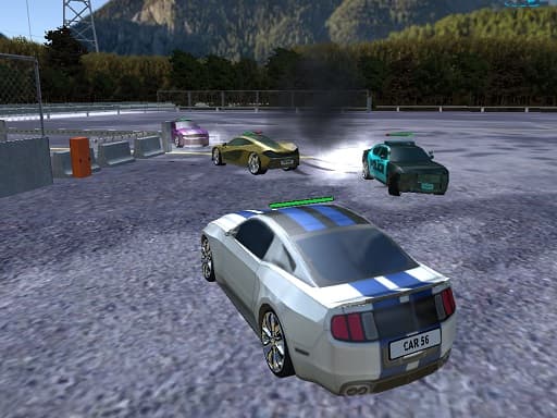 Parking Car Crash Demolition Multiplayer gameplay
