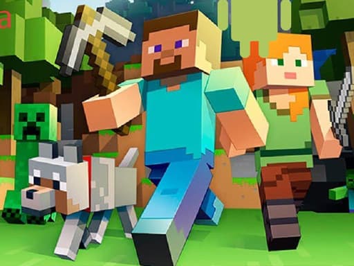 Minecraft Jigsaw Puzzle Collection gameplay