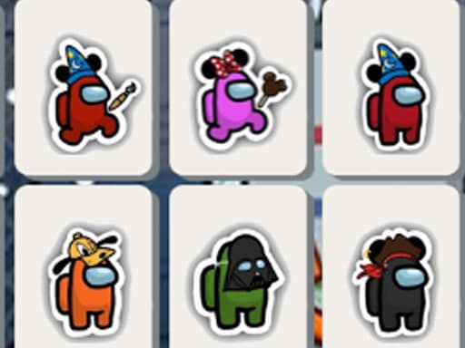 Among Us Mahjong gameplay