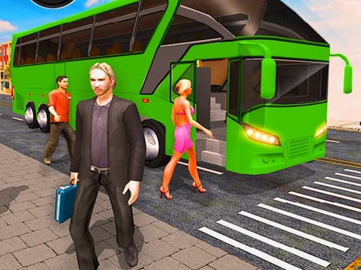 Bus Driving City Sim 2022 gameplay