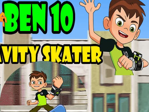 Ben 10 Gravity Skater gameplay