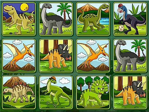 Dino Memory gameplay