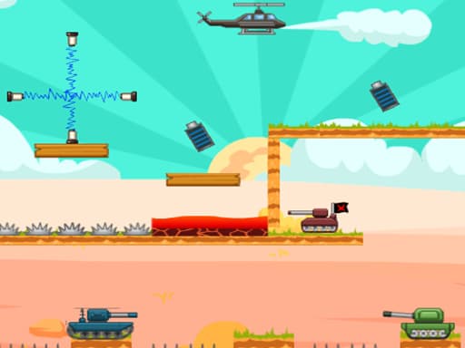 Tank Bros Adventure gameplay