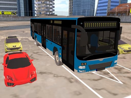Bus Parking Cityscape Depot gameplay