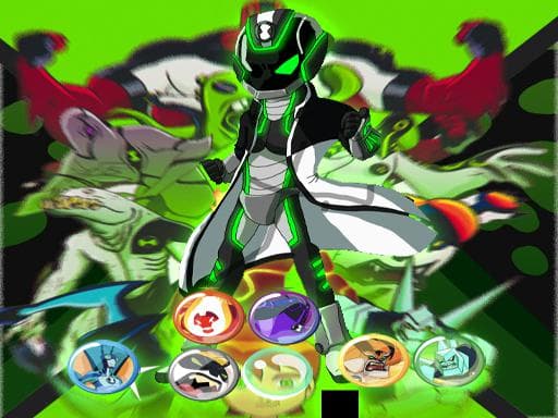 Ben 10 Halloween Bubble Shoot gameplay