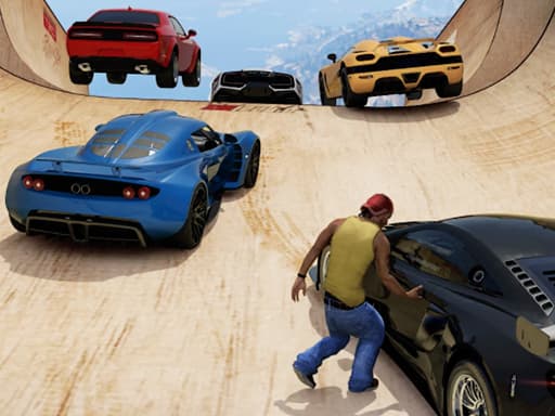 Gta V Stunt - Sky Driver 2 gameplay