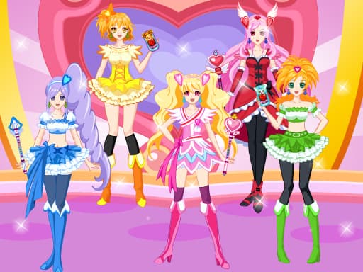 Pretty Cure 4 gameplay