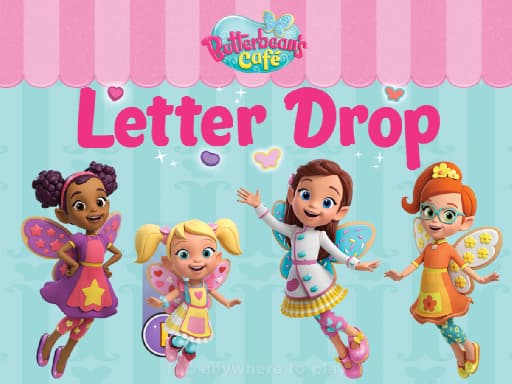Butterbean Cafe: Letter Drop gameplay