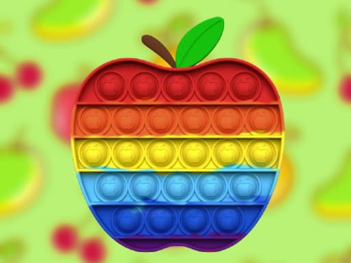Fruits Pop It Jigsaw gameplay