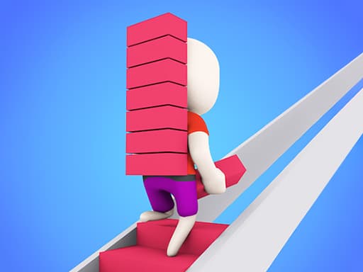 Bridge Race gameplay