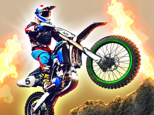 Dirt Bike Racing Duel gameplay
