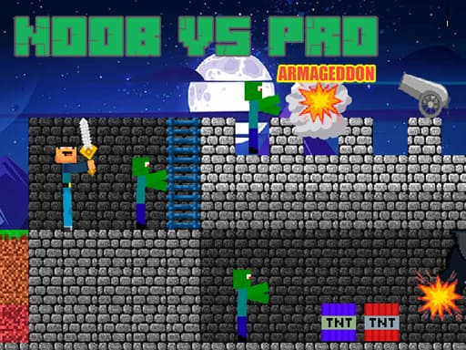 Noob vs Pro - Armageddon gameplay