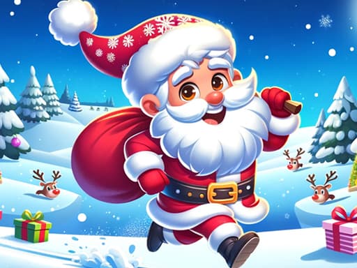 Santa Dash gameplay