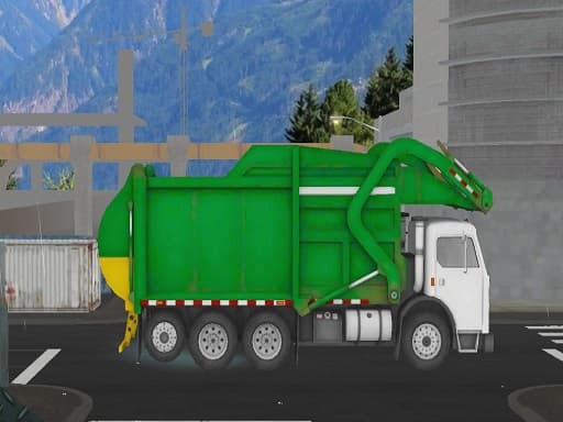 Garbage Truck Sim 2020 gameplay