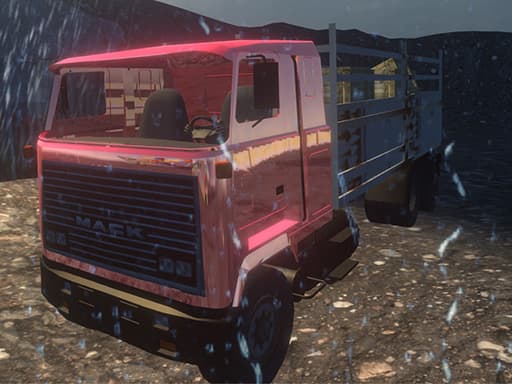 Simulated Truck Driving gameplay