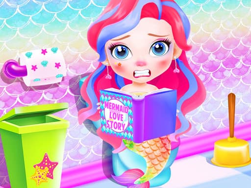 Baby Mermaid Caring Games gameplay