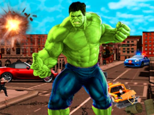 Incredible City Monster Hunk Hero Survival gameplay