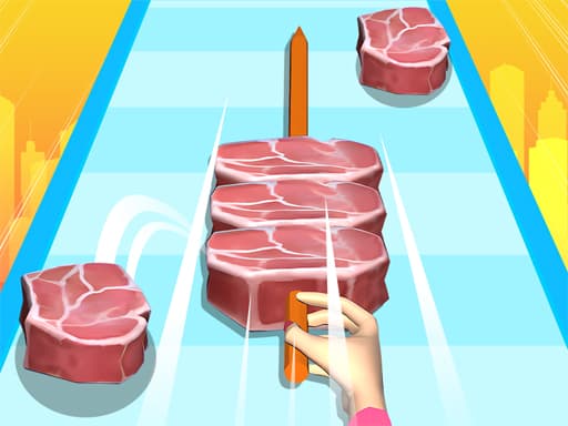 Bbq Stack Run gameplay