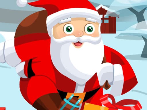 Santa on skates gameplay