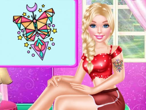Doll Funny Tattoo Shop gameplay