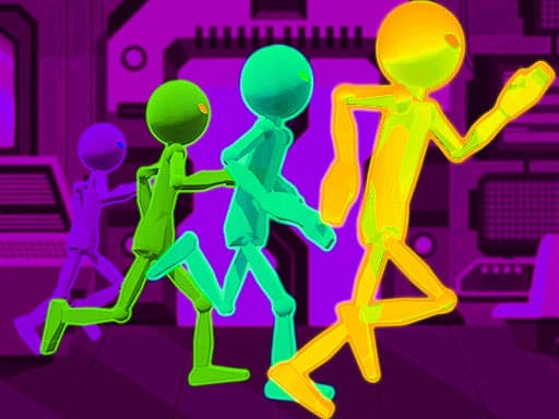 Stickman Escape Parkour gameplay