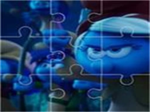 The Smurfs Jigsaw gameplay