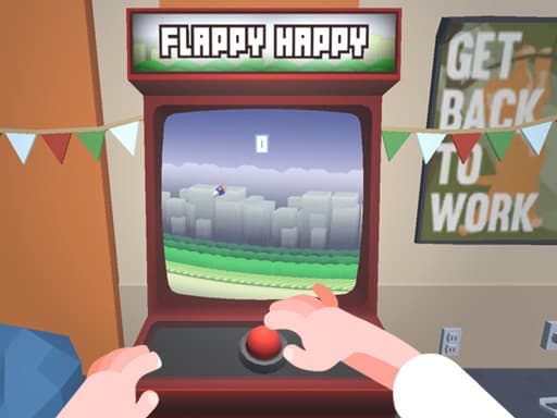 Flappy Happy Arcade gameplay