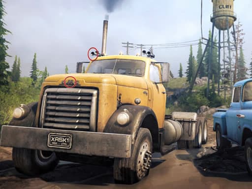 Offroad Trucks Differences gameplay