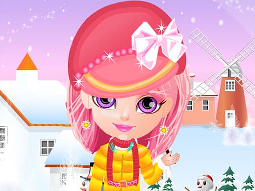 Baby Halen Winter Dress Up gameplay