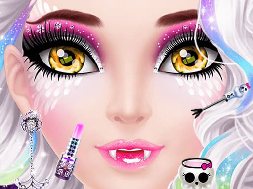 Halloween Makeup Me gameplay
