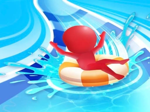 Waterpark Slide Race Online gameplay