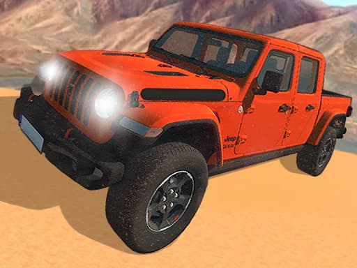 Dangerous Jeep Hilly Driver Simulator gameplay