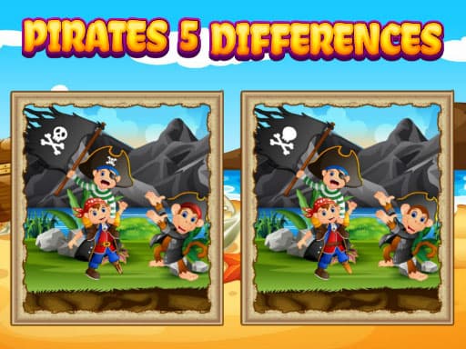 Pirates 5 Differences gameplay