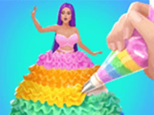 Icing On Doll Cake - Creative Bakery gameplay