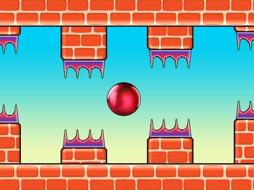 Flappy Red Ball gameplay