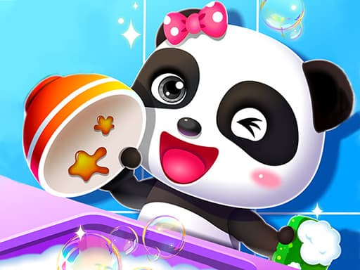 Baby Happy Cleaning gameplay