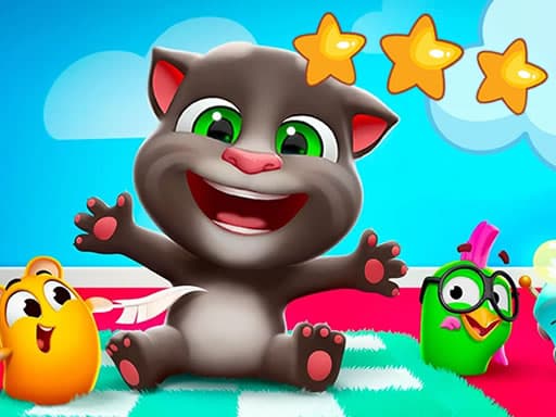 Talking Tom Hidden Stars gameplay