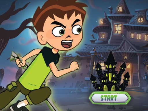 Ben 10 Ghost House Adventure gameplay