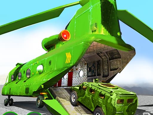 US Army Cargo Helicopter : Flying Simulator gameplay