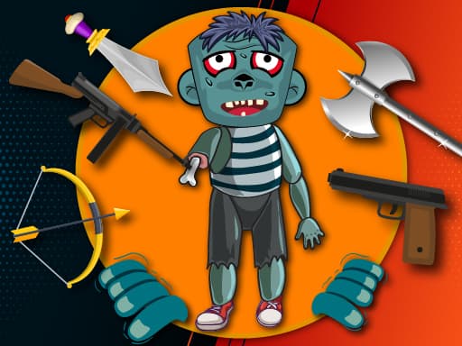 Kick The Zombie gameplay